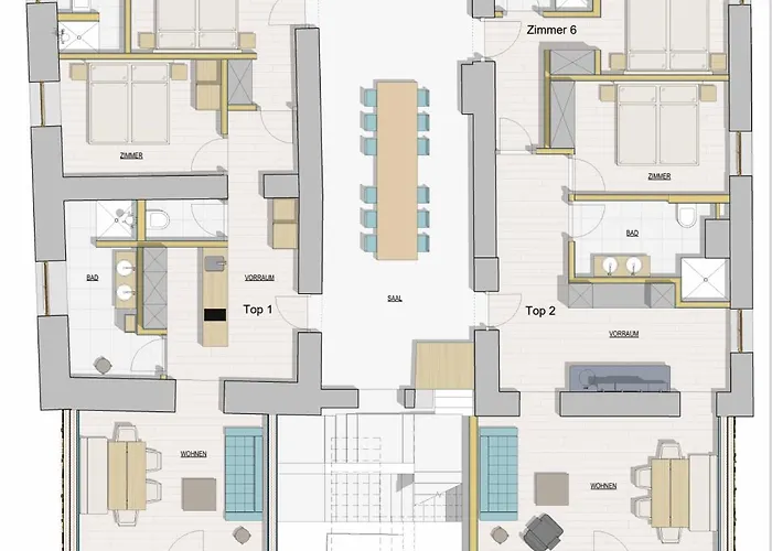 아파트 1494 Wohnen Und Kultur Im Denkmal 미에밍
